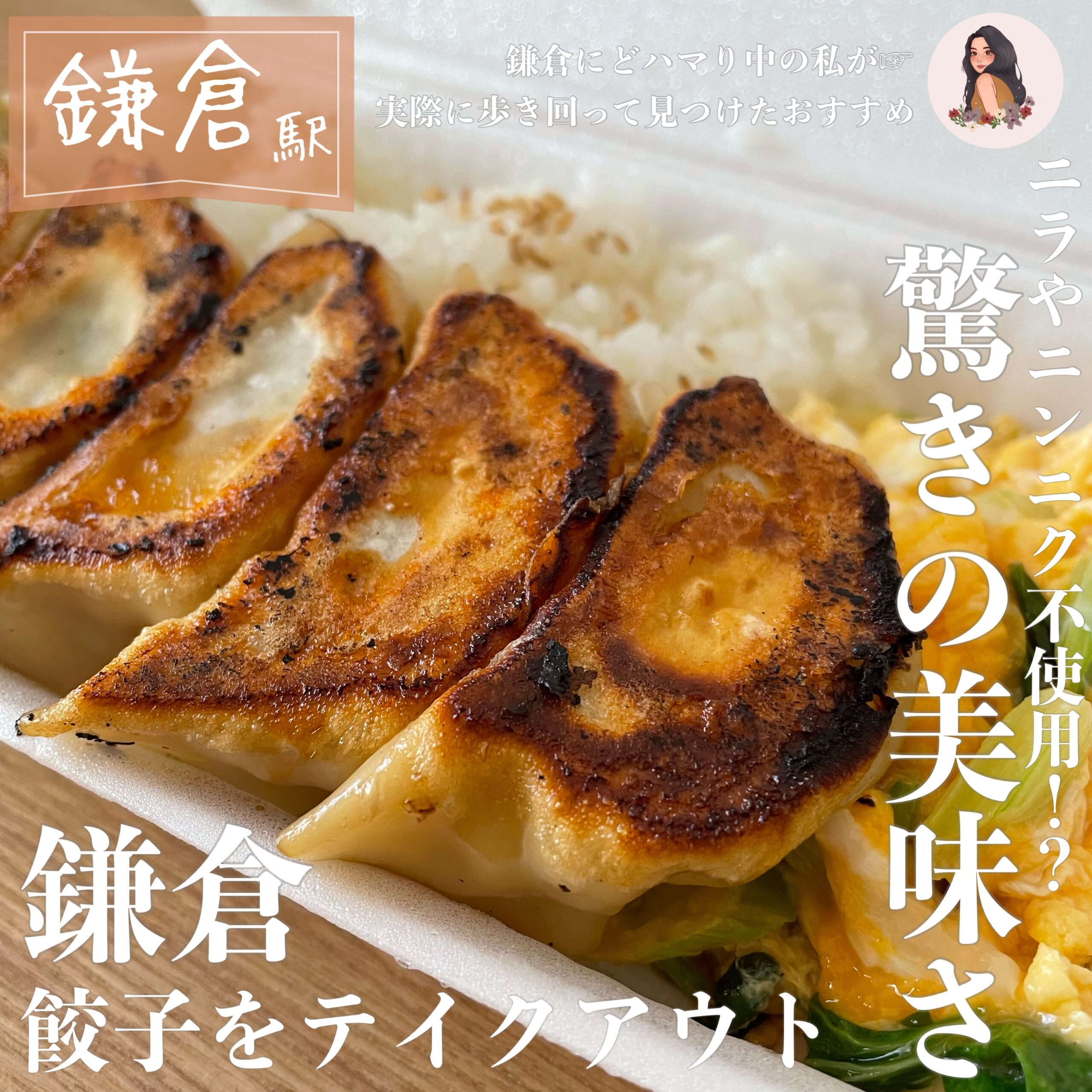 鎌倉 ニラ ニンニク 化学調味料不使用 山本餃子 でお弁当をテイクアウト Kamakura Log